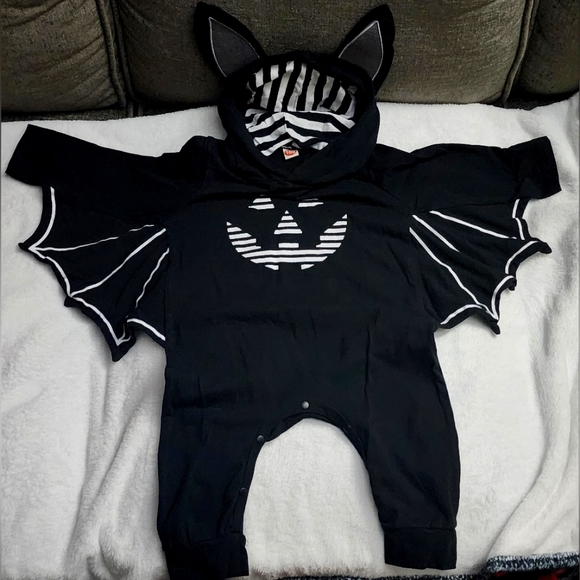 Other - Halloween Pumpkin Bat onsie